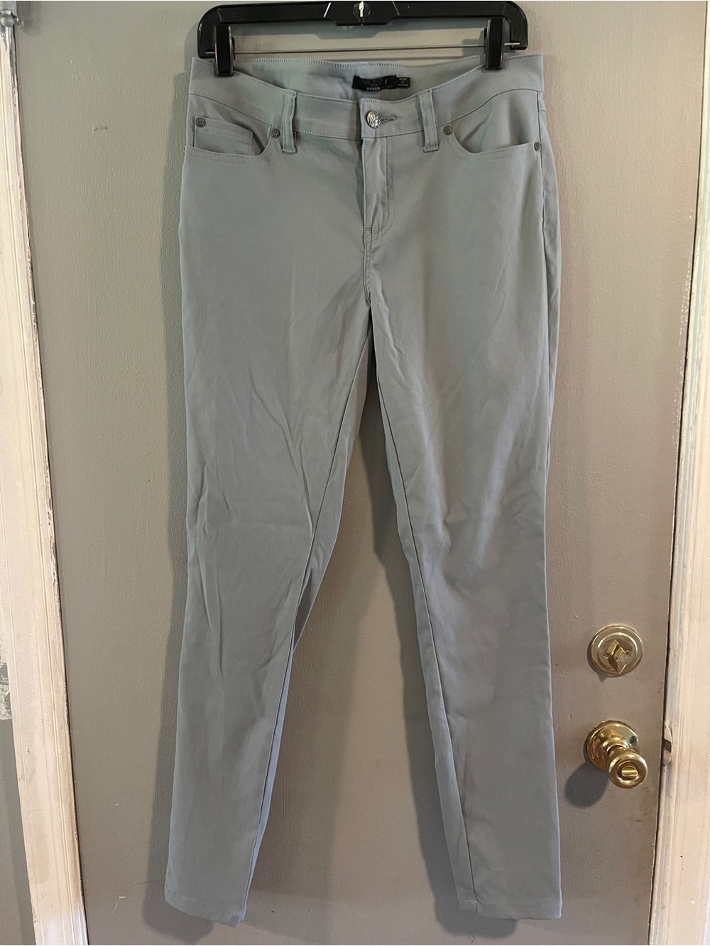 Prana Briann Pants Blue Green Gray Size 8